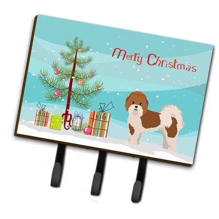 Carolines Treasures Mal-Shi Christmas Tree Leash or Key Holder CK3853TH68